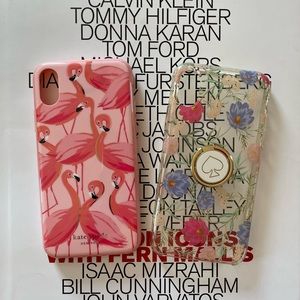 Bundle of Kate Spade iPhone X Cases